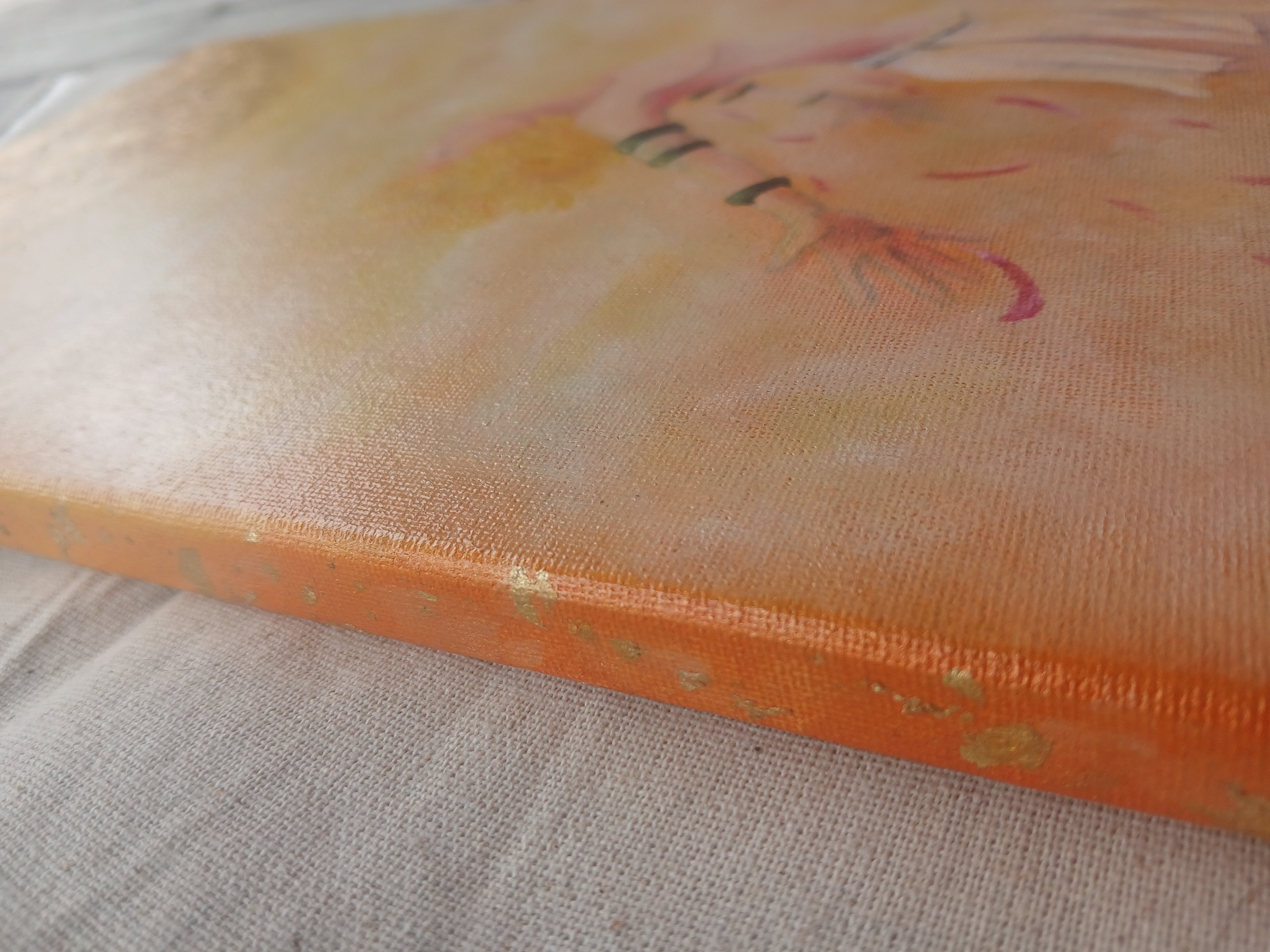 "Hubristic Euphoria" Original Oil Painting