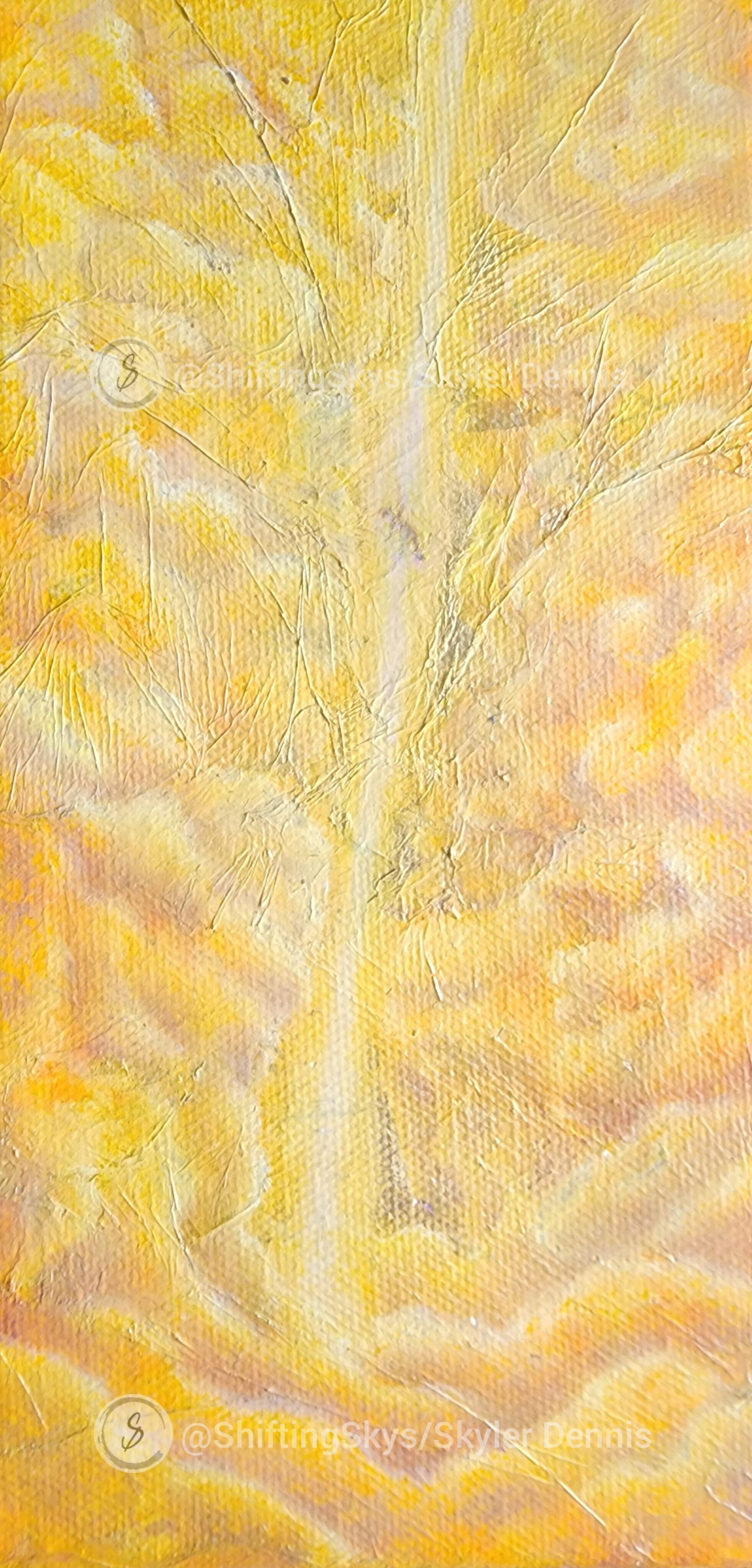 "Divine Descent" Original Oil Painting