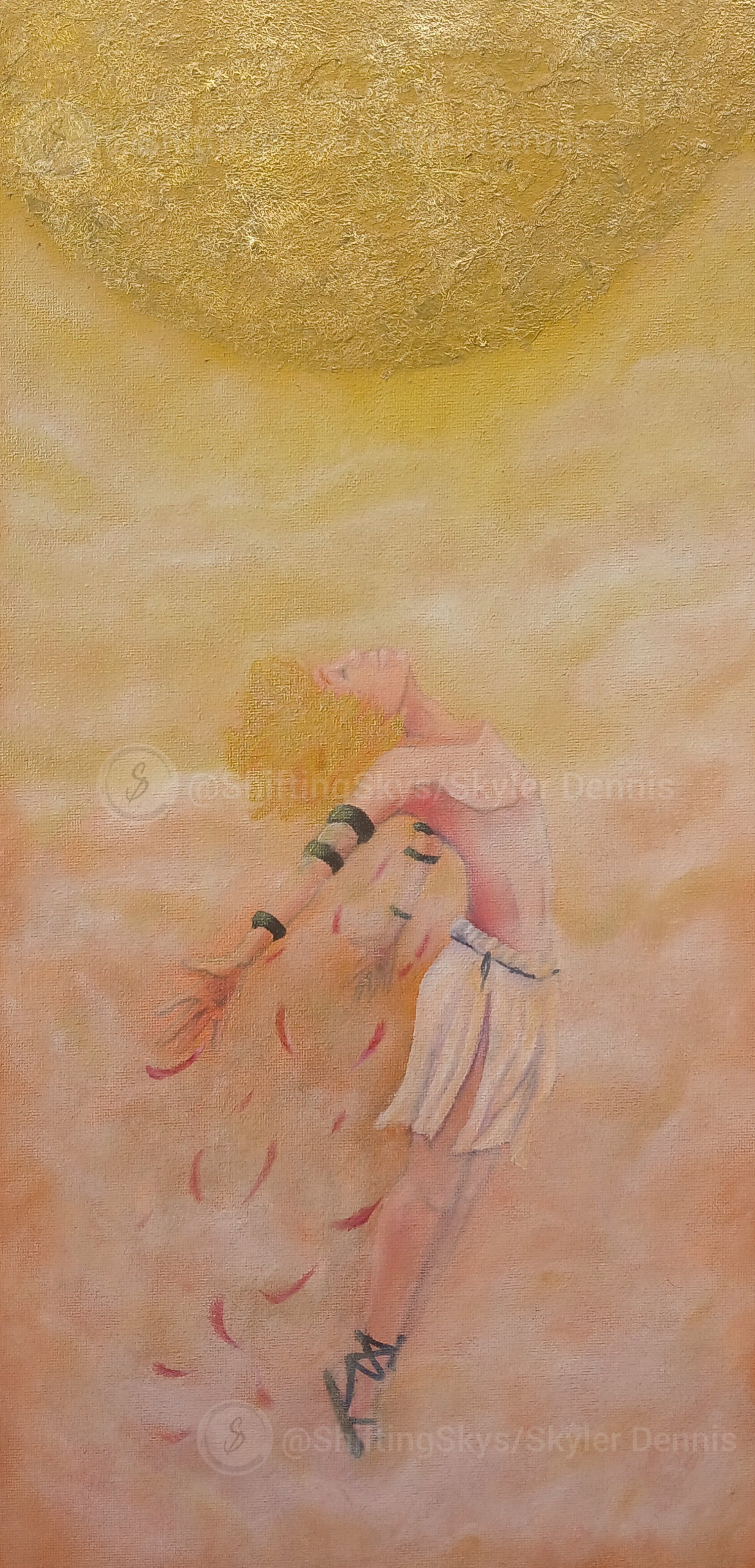 "Hubristic Euphoria" Original Oil Painting