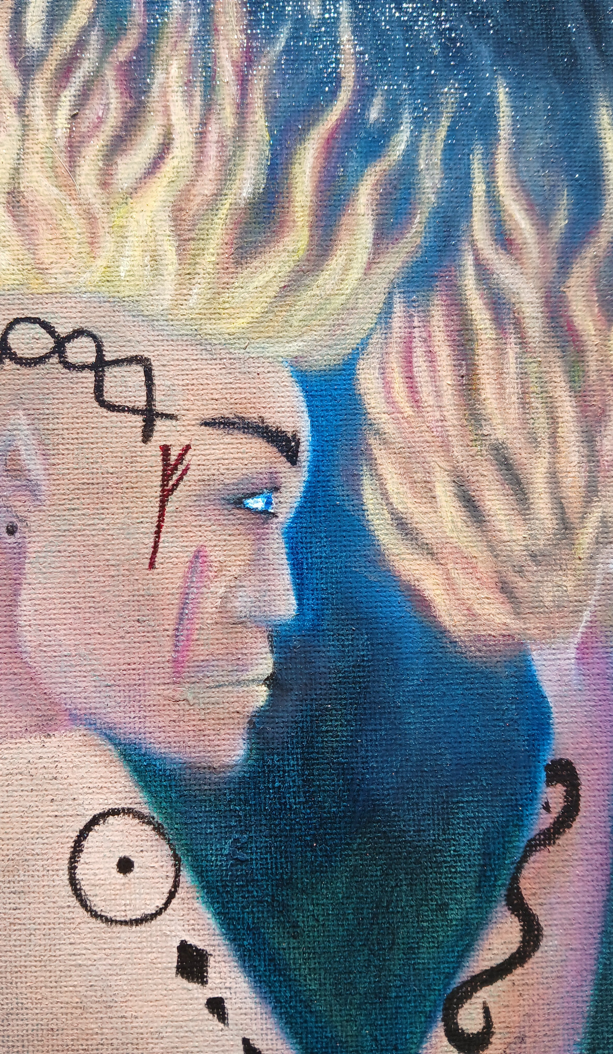 "Reborn" Original Oil Painting