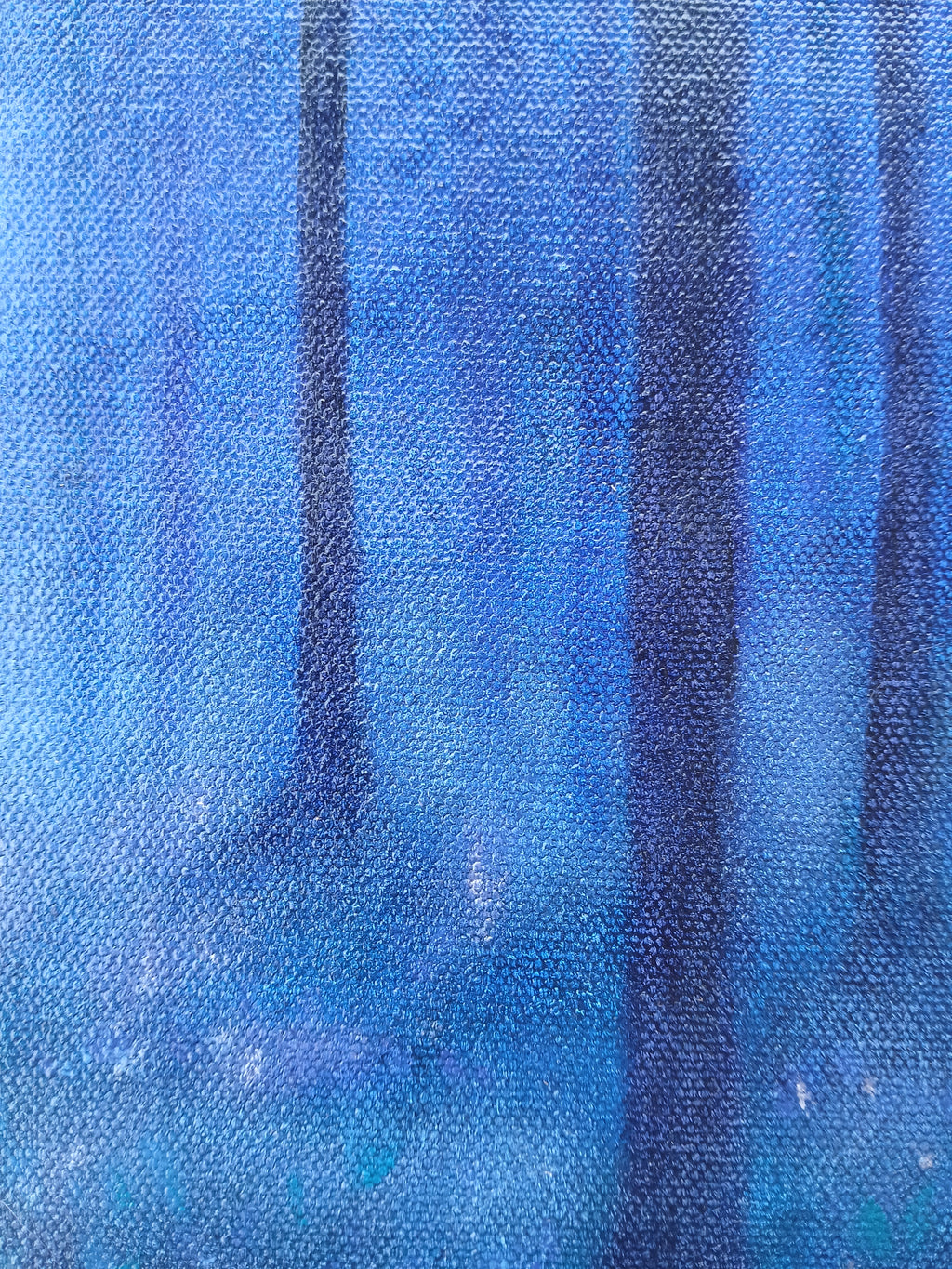 "Silfr Forboði (Silver Omen)" Original Oil Painting