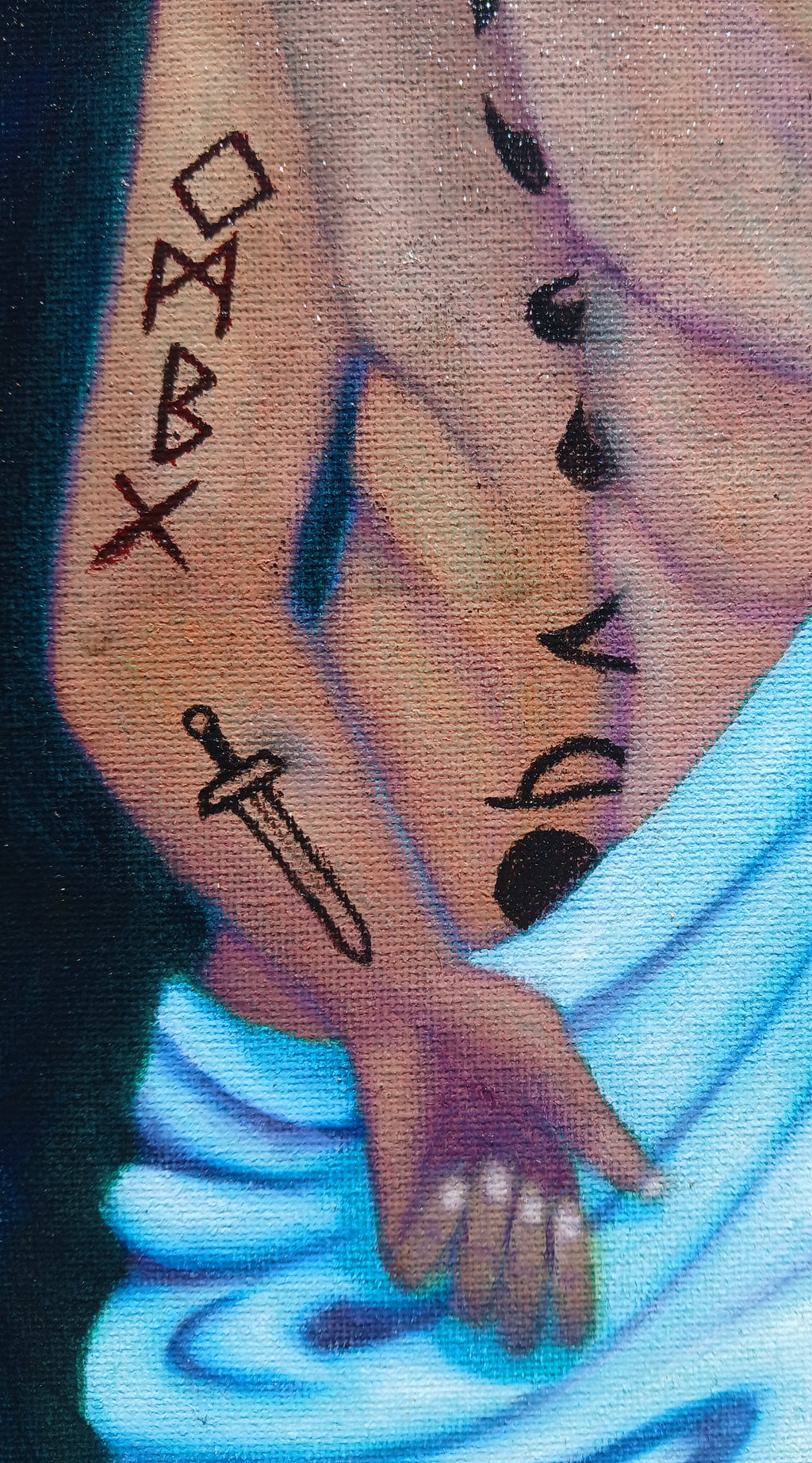 "Reborn" Original Oil Painting